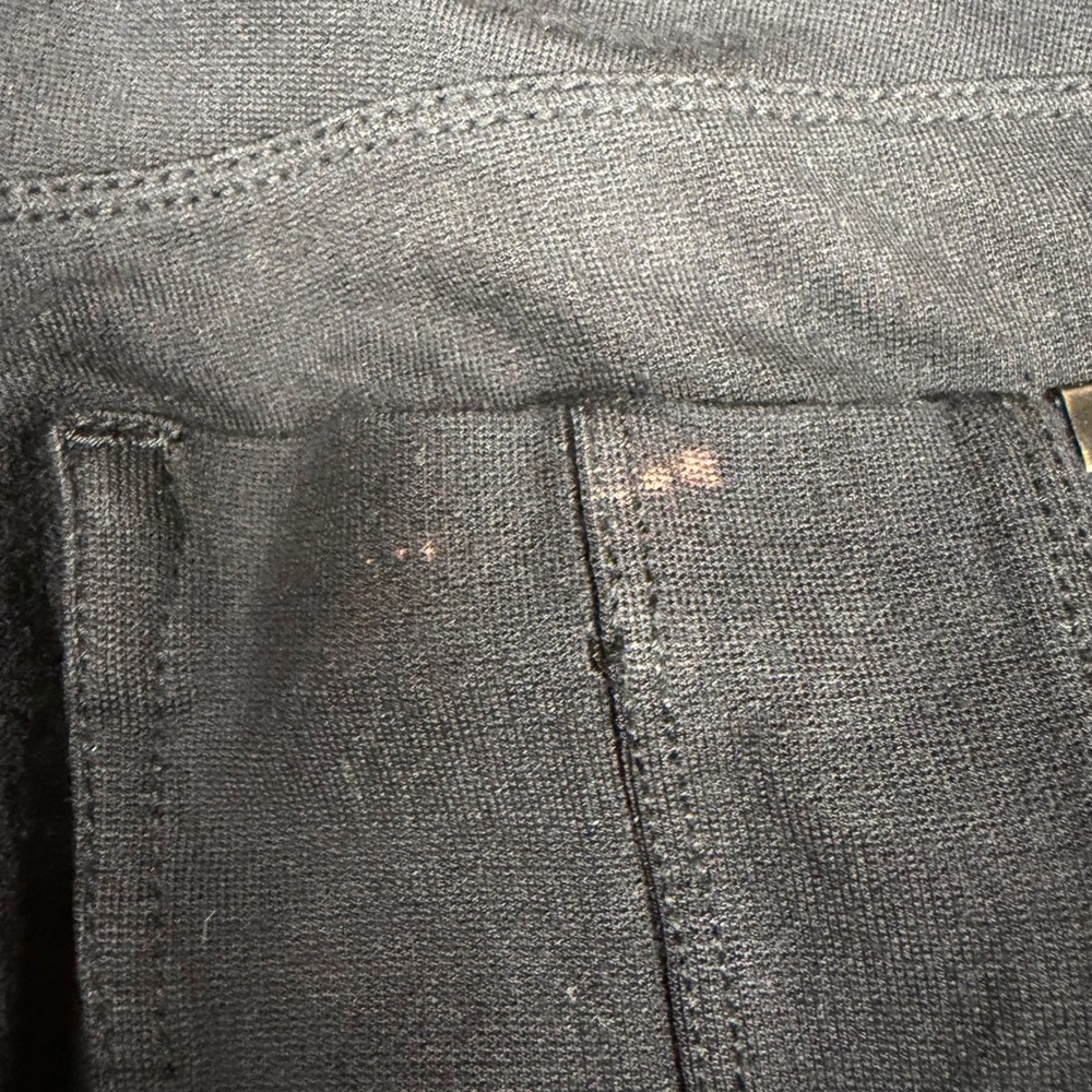 Burberry Brit Westbourne Skinny Ankle Pants Black Stretch Trousers Women Medium - Picture 8 of 13